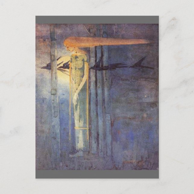 Carte Postale Ill Omen ( 1893 ) (Devant)