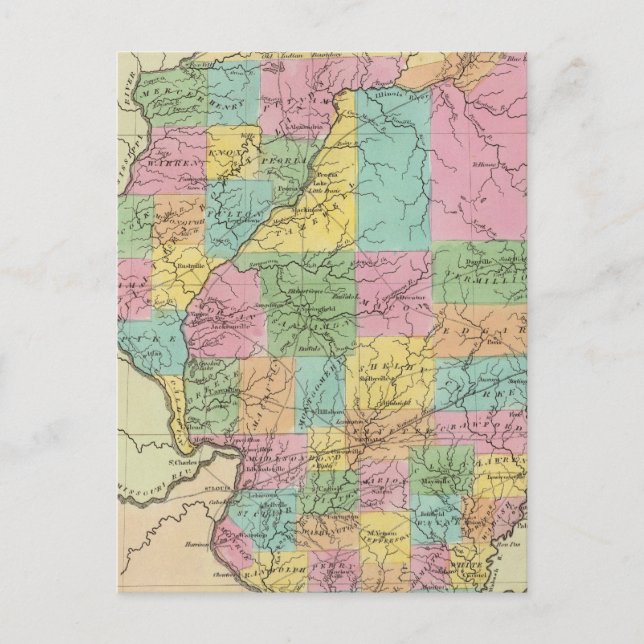 Carte Postale Illinois (Devant)