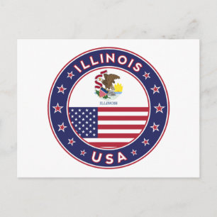Carte Postale Illinois