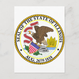 Carte Postale Illinois, États-Unis