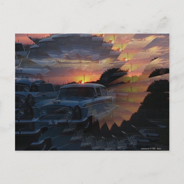 Carte Postale "Illusion de Nash" (Devant)