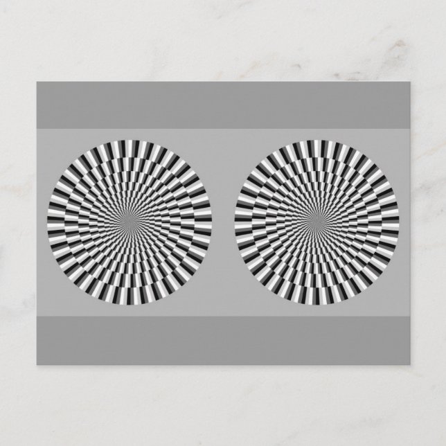 Carte Postale Illusion Fraser-Wilcox (Devant)