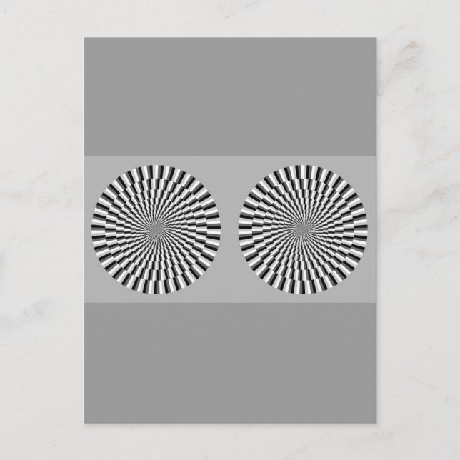 Carte Postale Illusion Fraser-Wilcox (Devant)
