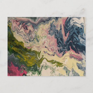 Carte Postale Illusion No 1 Alpha - Pour acrylique