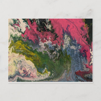 Carte Postale Illusion No 1 Beta, acrylique pour