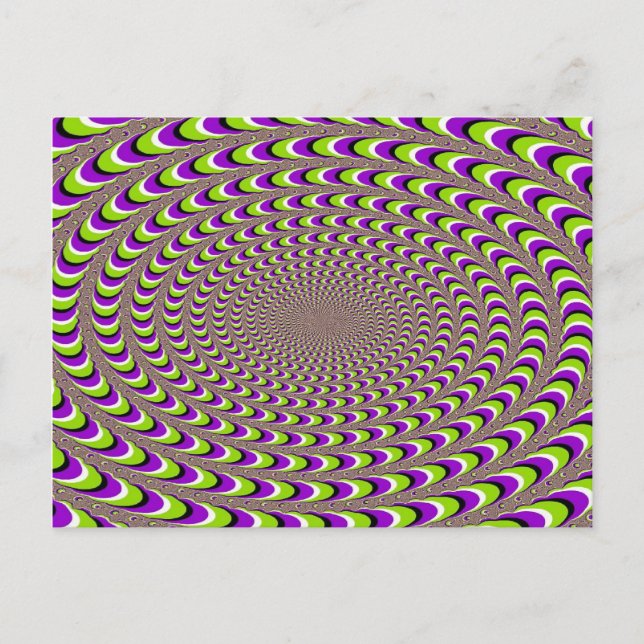 Carte Postale Illusion optique (Devant)