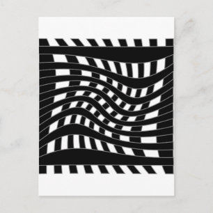 Carte Postale Illusion optique