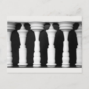 CARTE POSTALE ILLUSION OPTIQUE #101