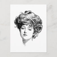 Illustration Antique Vintage Gibson Girl