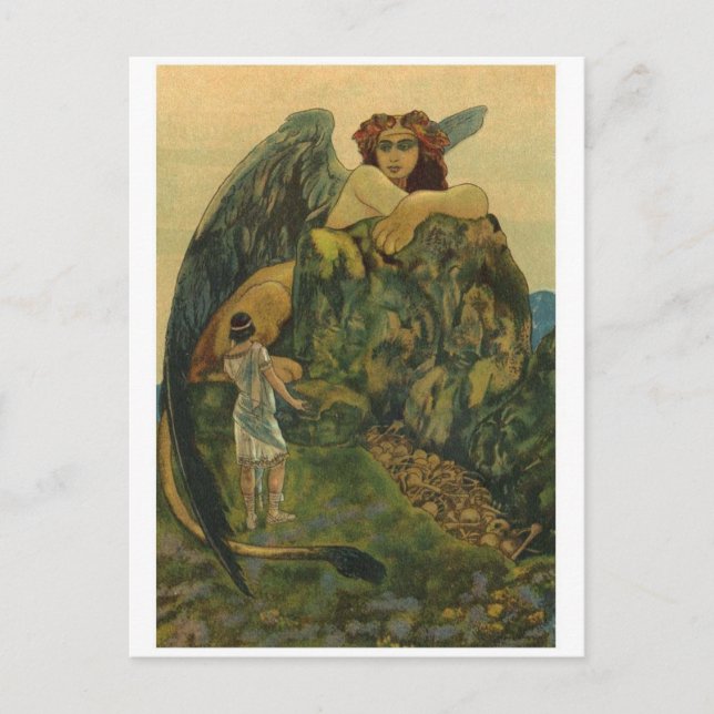 Carte postale Illustration classique (Devant)