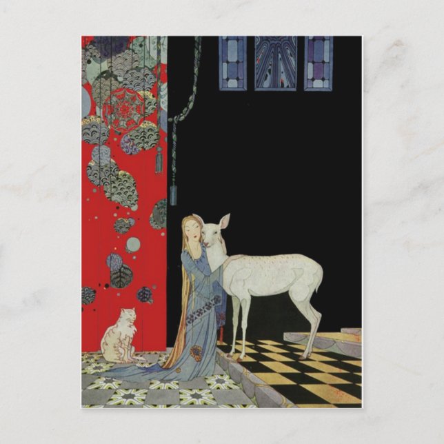 Carte postale Illustration classique (Devant)