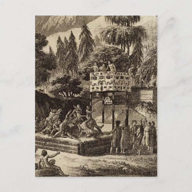 Carte Postale Illustration Colombie-Britannique (Devant)