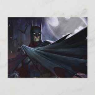 Carte Postale Illustration de Batman sur la crise infinie