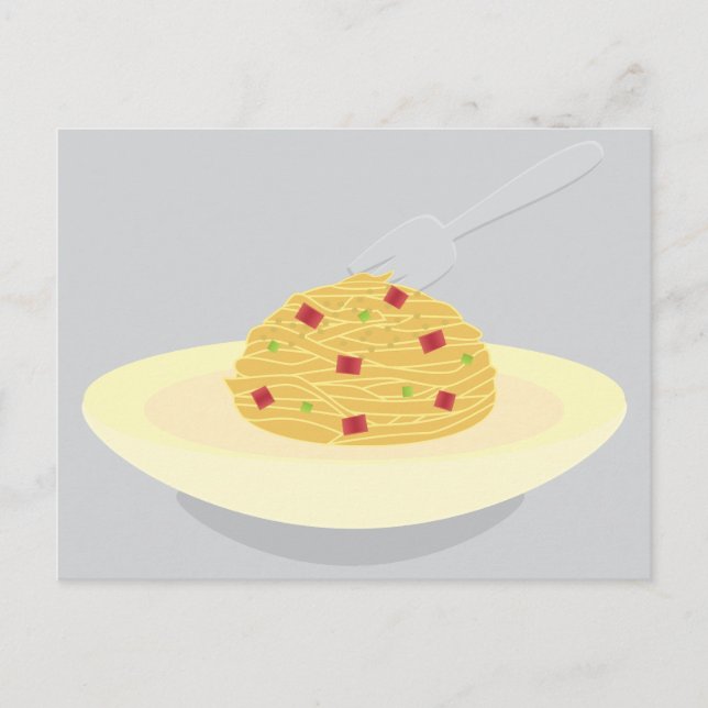 Carte Postale Illustration_de_Carbonara (Devant)