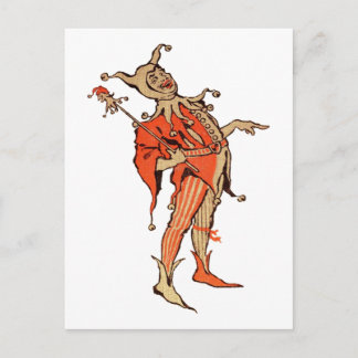 Carte Postale Illustration de Court Jester