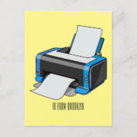 Illustration de dessin d'imprimante