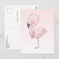 Illustration de Flamant rose rose mou