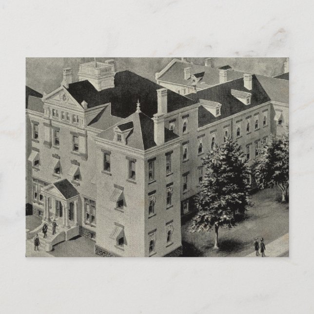 Carte Postale Illustration de Hartford Connecticut (Devant)