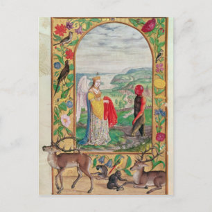 Carte Postale Illustration de la quatrième parabole