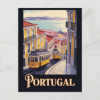 Illustration de la skyline de Lisbonne au Portugal