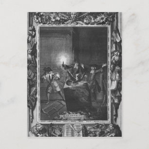 Carte Postale Illustration de "Le Lutrin" par Nicolas
