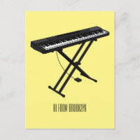 Illustration de piano clavier