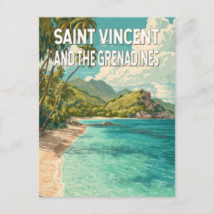 Carte Postale Illustration de Saint-Vincent-et-les-Grenadines