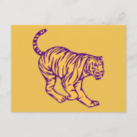 Illustration de tigre de chat sauvage de bandes vi