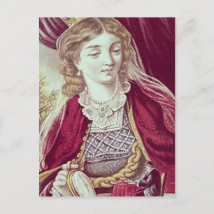 Carte Postale Illustration des voyages de Gulliver