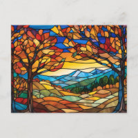 Illustration du paysage d'automne