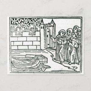 Carte Postale Illustration du "Voyage de St. Brendan"