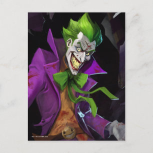 Carte Postale Illustration d'un joker en crise infinie