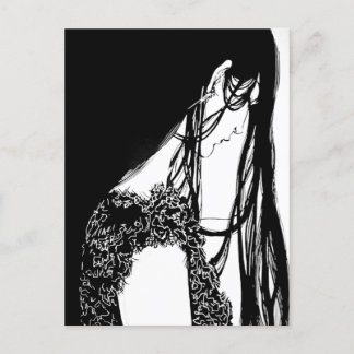 Carte Postale Illustration féminine partie 1