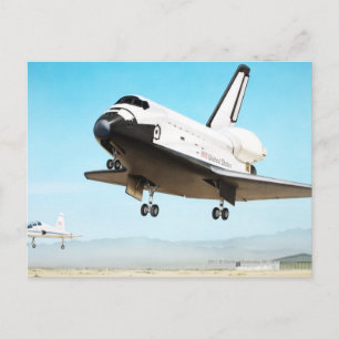 Carte Postale Illustration numérique de Space Shuttle