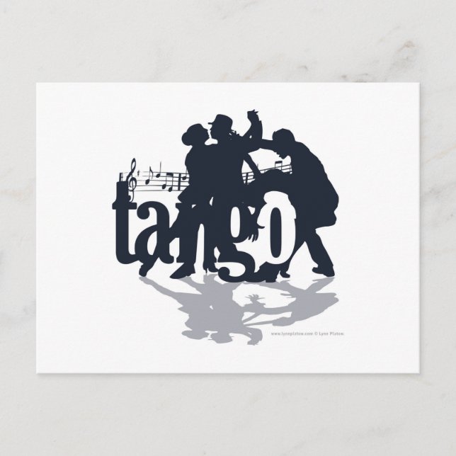 Carte Postale Illustration Vendredi : Tango (Devant)