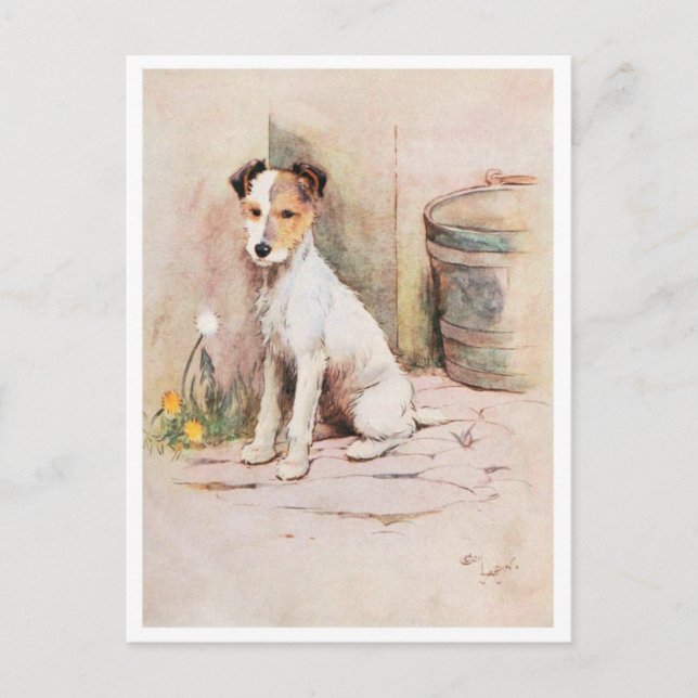 Carte postale Illustration vintage (Devant)
