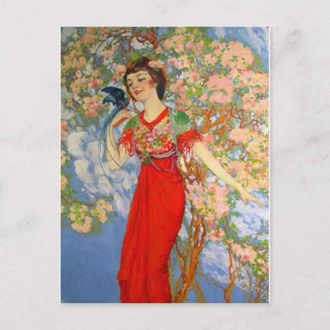 Carte postale Illustration vintage (Devant)