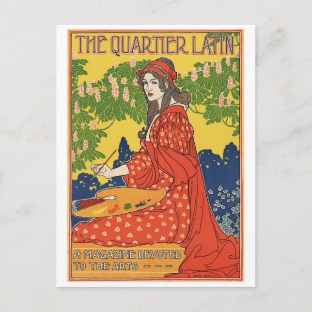 Carte postale Illustration vintage (Devant)