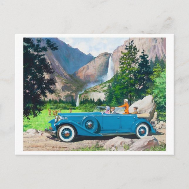 Carte postale Illustration vintage (Devant)