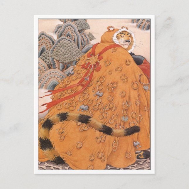 Carte postale Illustration vintage (Devant)