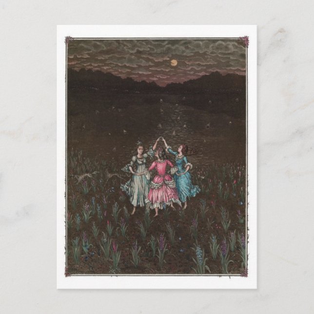 Carte postale Illustration vintage (Devant)