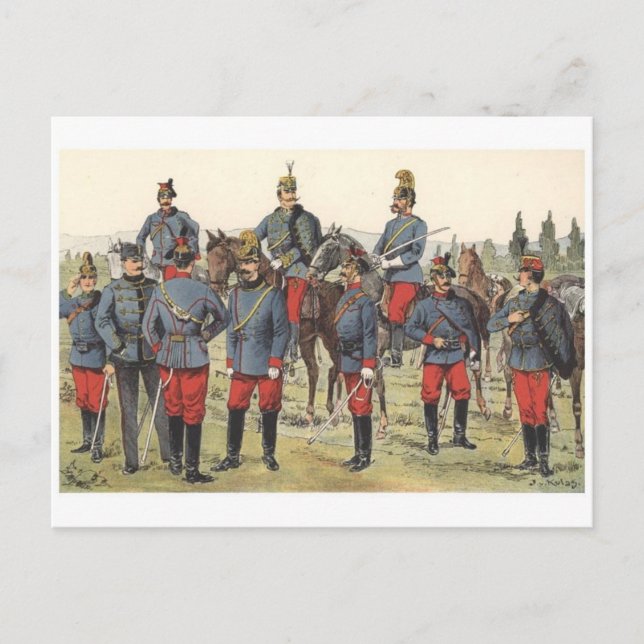 Carte postale Illustration vintage (Devant)