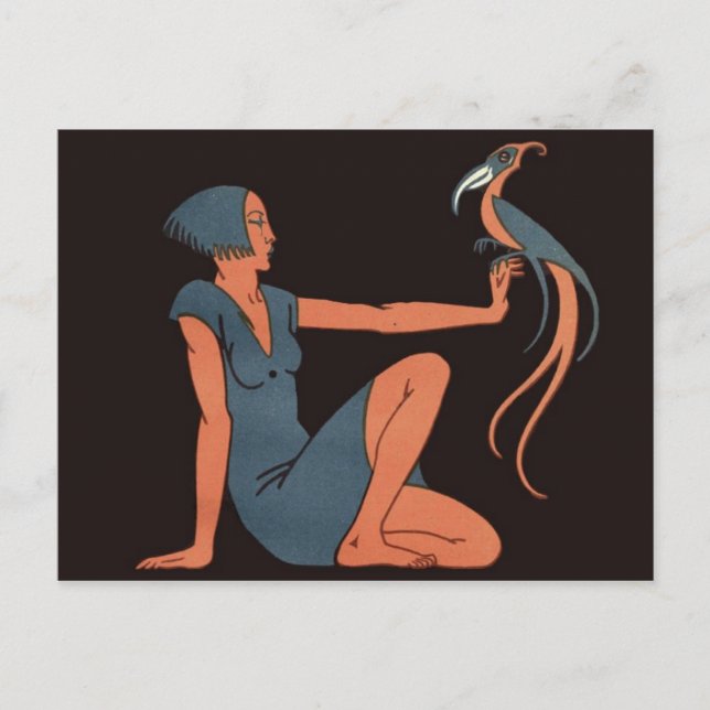 Carte postale Illustration vintage (Devant)