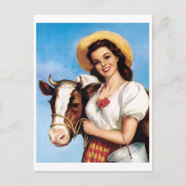 Carte postale Illustration vintage (Devant)