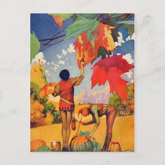 Carte postale Illustration vintage (Devant)