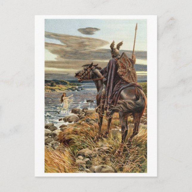 Carte postale Illustration vintage (Devant)