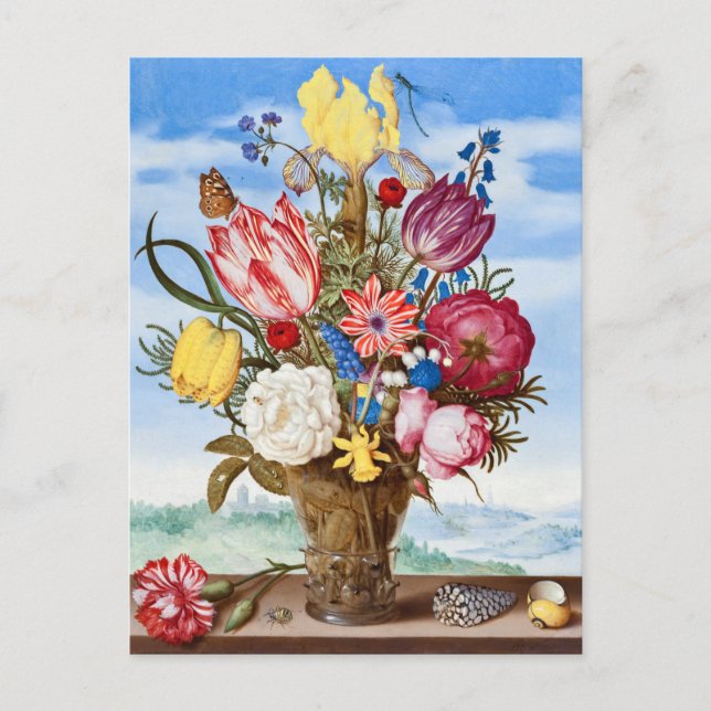 Carte Postale Illustration vintage (Devant)