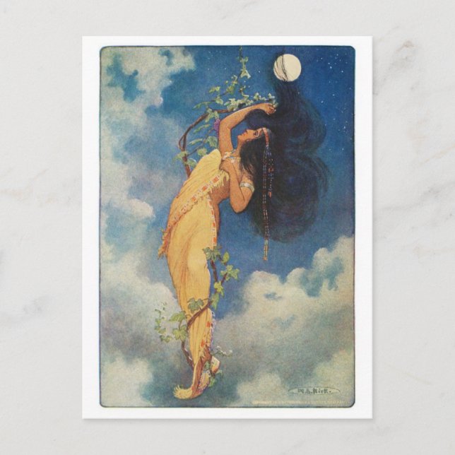 Carte postale Illustration vintage (Devant)