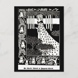 Carte postale - Illustration vintage - Aubrey Bear