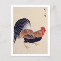 Illustration vintage : Coq